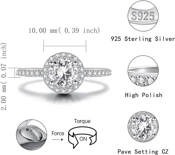 Sterling Silver Urn Ring for Ashes – Women Cremation Memorial Keepsake Ring