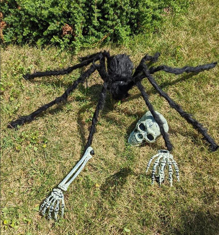 Halloween Skeleton Outdoor Decorations Realistic Skeleton Yard Stakes for Lawn