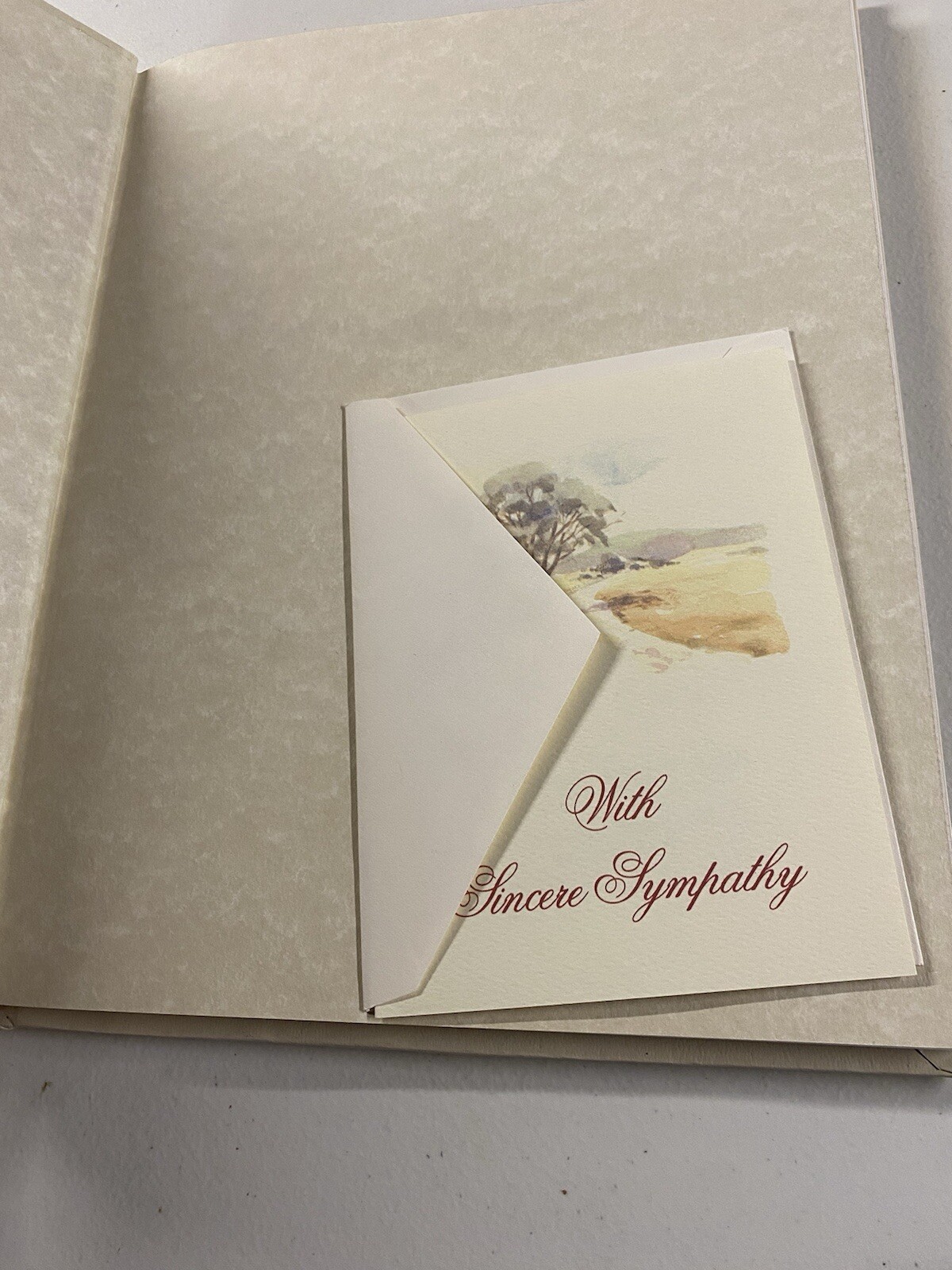 Beyond This Day The Way Of Hope Death Memorial Bereavement Death Book NEW CREAM