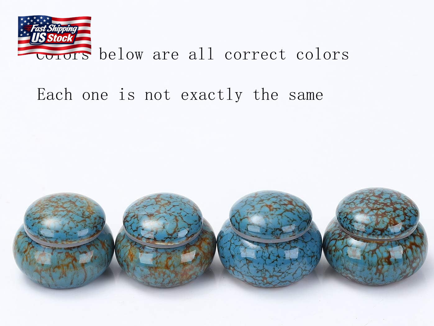 Small Urn for Human Ashes – 1.6” Handicrafted Urn – Beautiful Tiny Keepsake Urn
