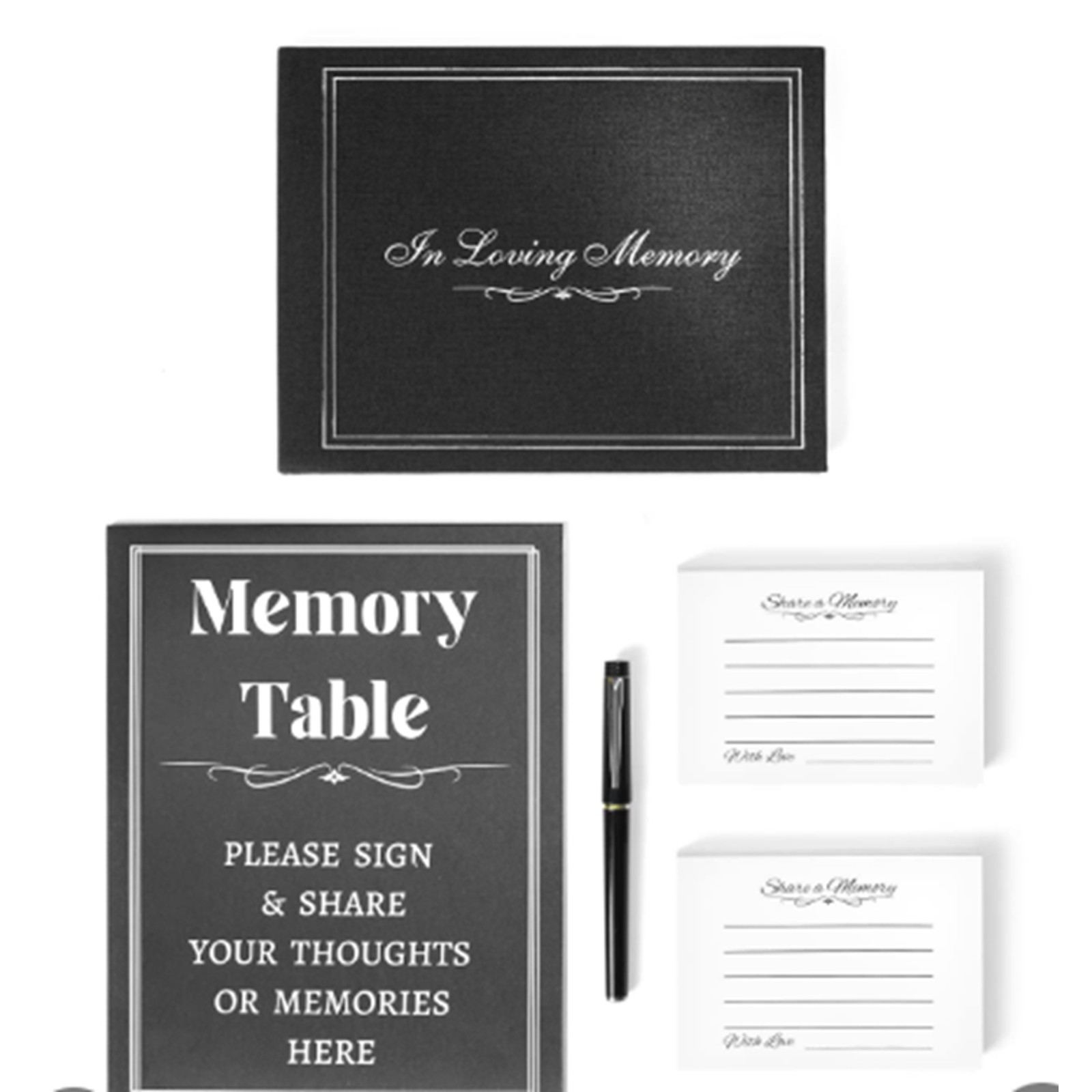Funeral Guest Book Celebration of life Memorial Service 650 guests