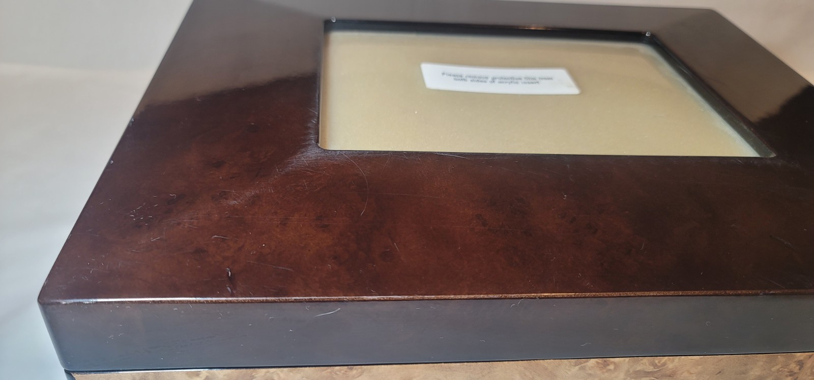 Cremation Urn Memory Box & Memento Kit Cherry Burlwood