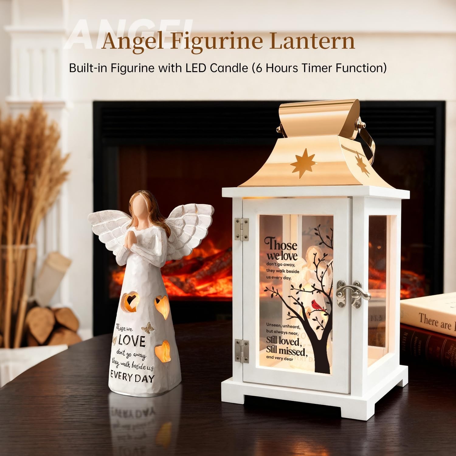 Sympathy Memorial Lantern for Loss of Loved One, Bereavement Gift, Celebration o