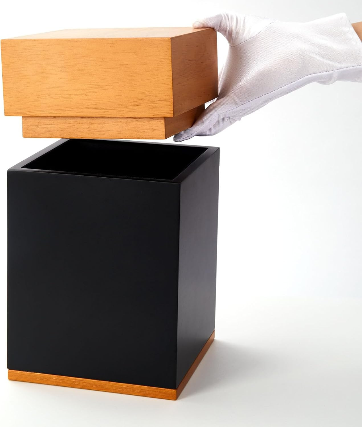 Cremation Urns for Ashes Adult Male Female,Large Burial Funeral Wooden Urns Box
