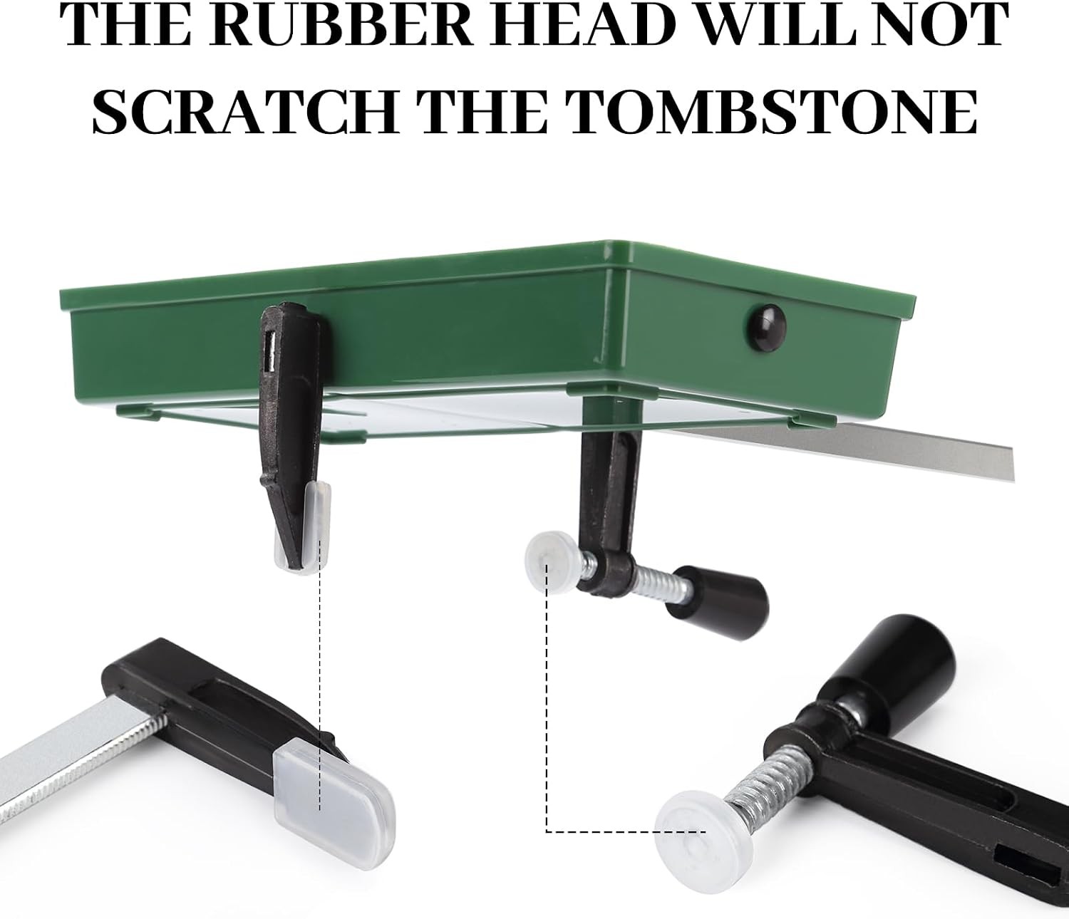 Headstone Flower Saddle Cemetery Saddles for Headstones & Tombstones – Never