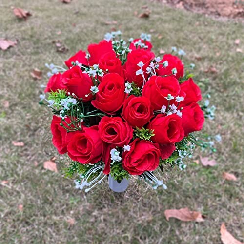 Artificial Flowers for Cemetery, Memorial Flowers, Suitable for Cemetery Flower