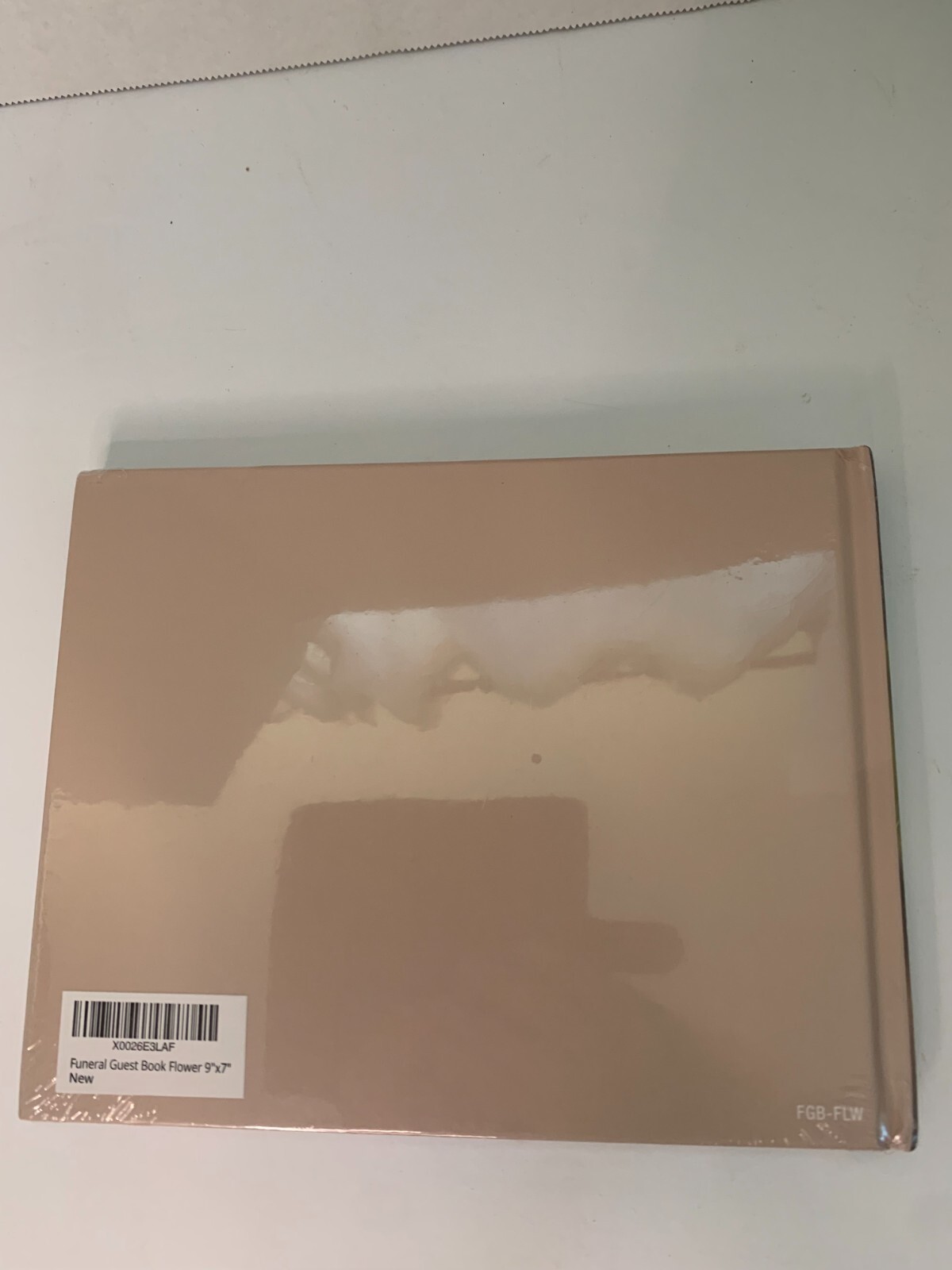In Loving Memory Funeral Guest Book Rose Sealed New 9×7 Hard Cover