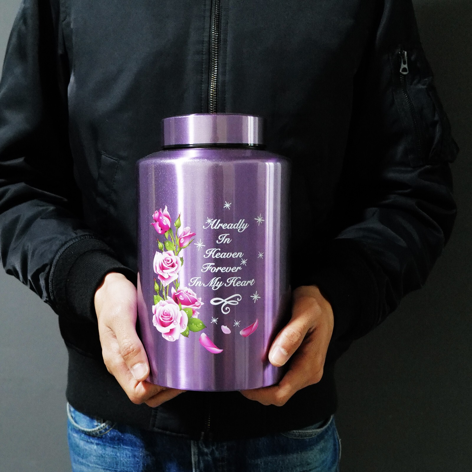 Up to 220 lbs Large Cremation Urns for Adult Human Ashes, Decorative Urn for Fem