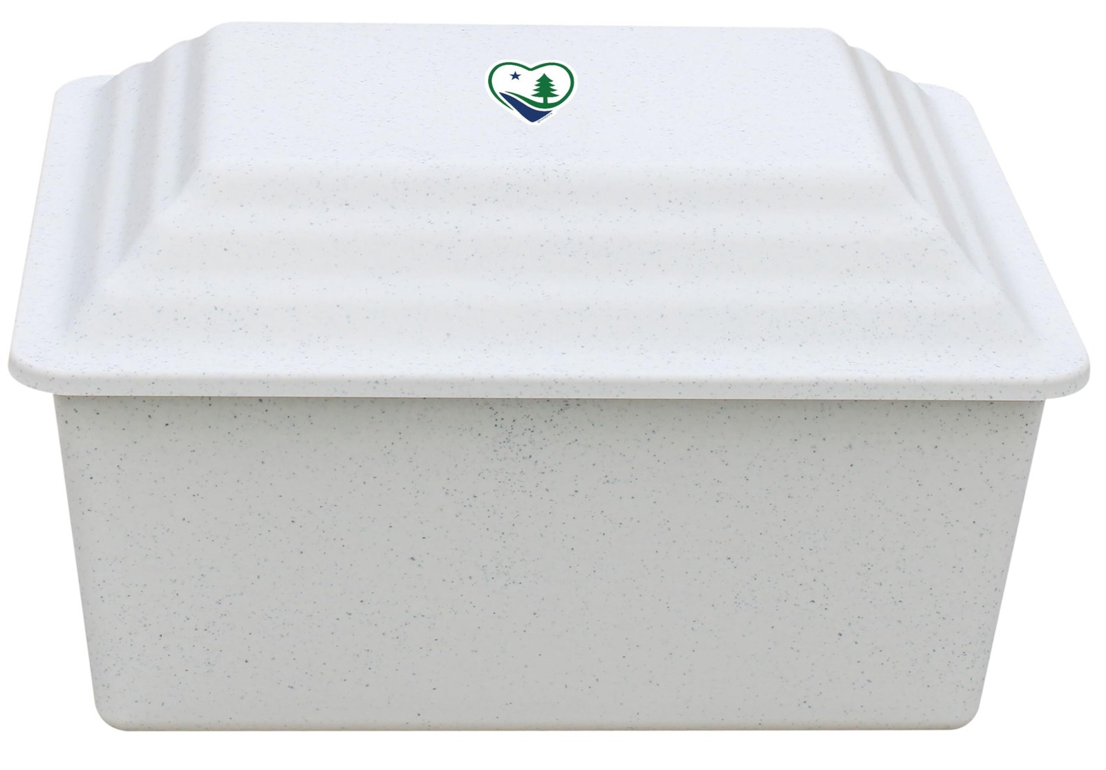 Safeguard Durable Polymer Burial Urn Vault – Urn Vault for Ground Burial of O…