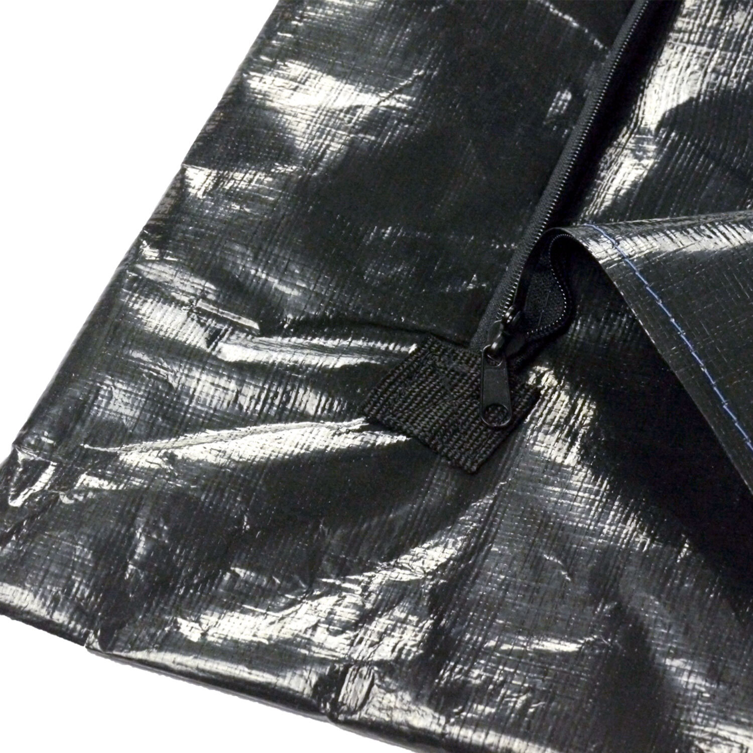 Black Body Bag Standard postmortem death curved zipper
