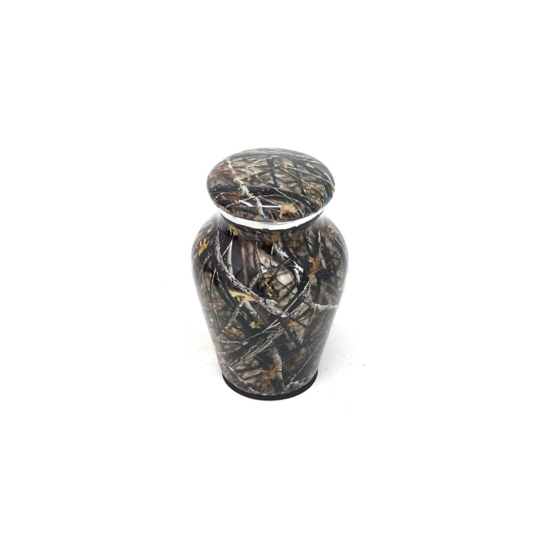 Forest Tranquility Aluminum Keepsake Urn – Small Nature-Inspired Memorial urn