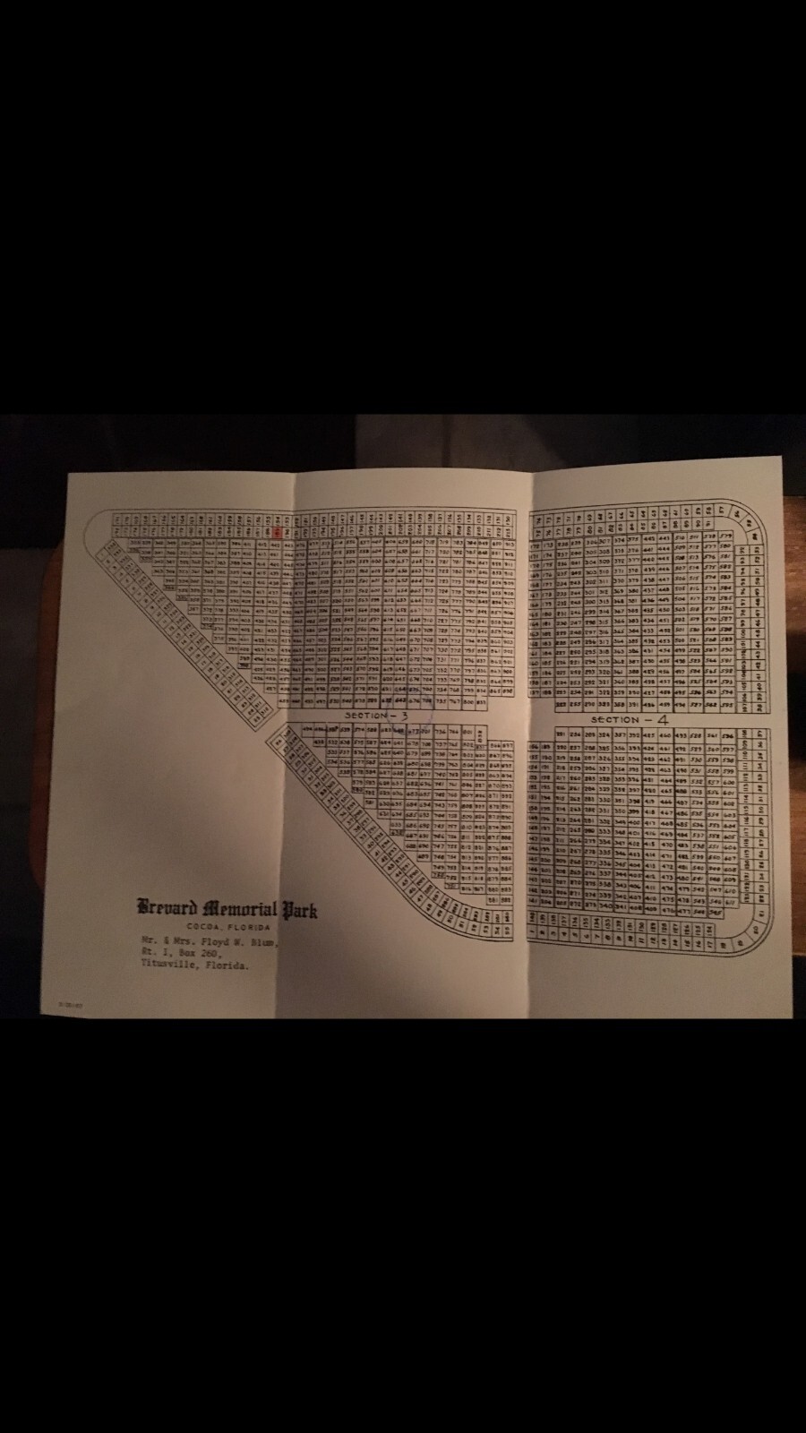 Cemetery Plots – Brevard Memorial Park, Cocoa, FL – Purchase Both for $3,495