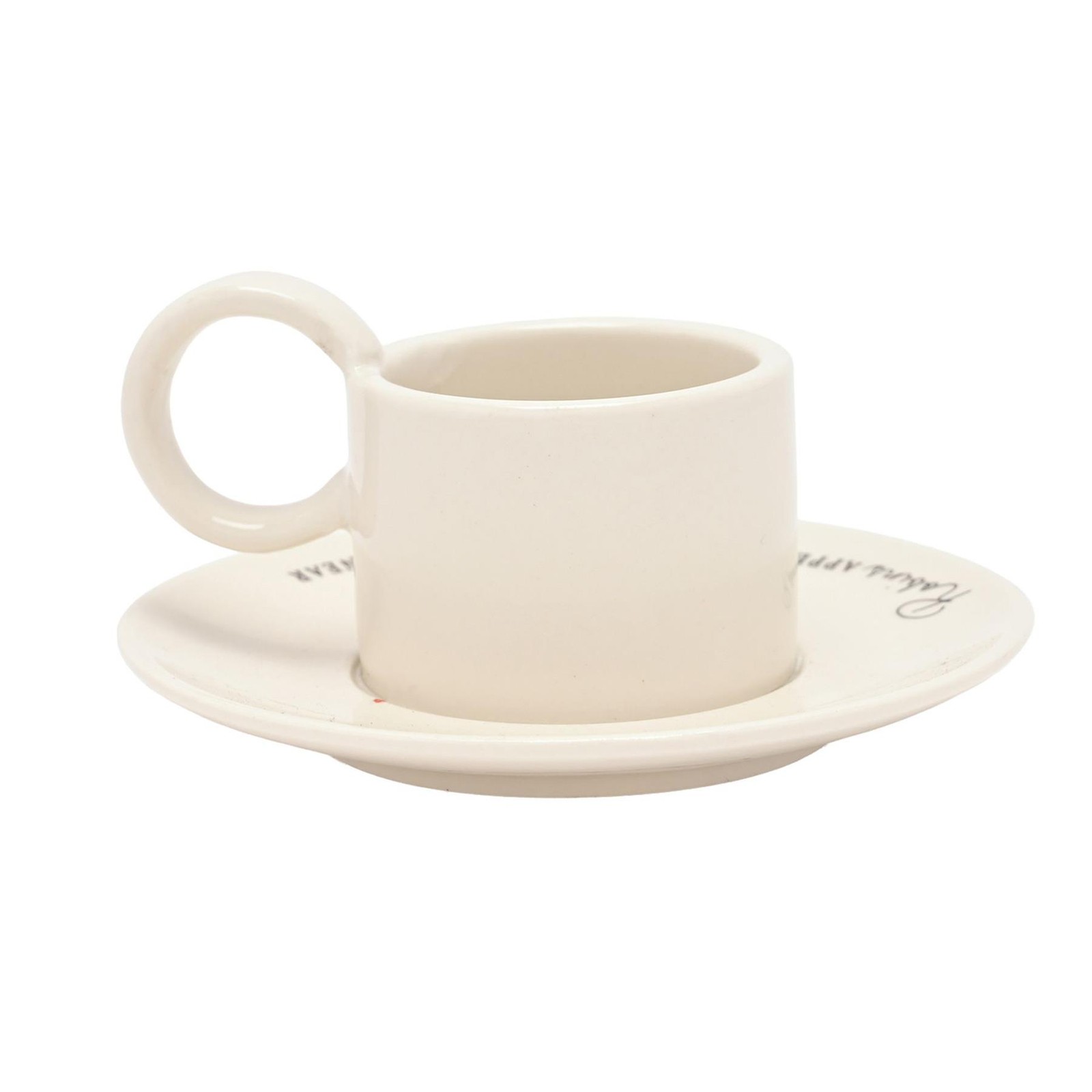 Memorial Tea Light Candle Holder Cup and Saucer Style with Robin Design – Mum