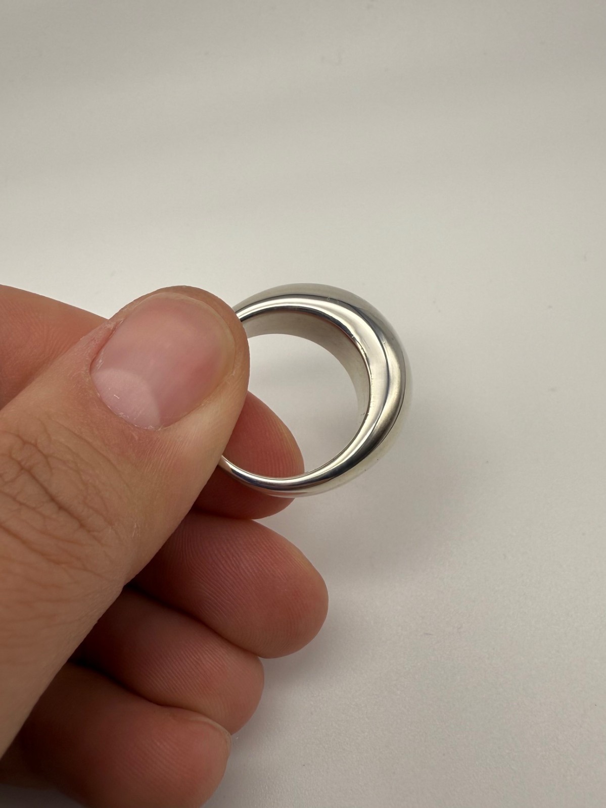 Cremation ring ash ring sterling silver