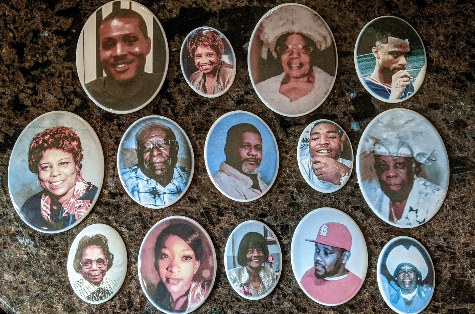 Custom  Porcelain Ceramic Photo Picture For headstone (Size 2 3/8″ x 3 5/32″)