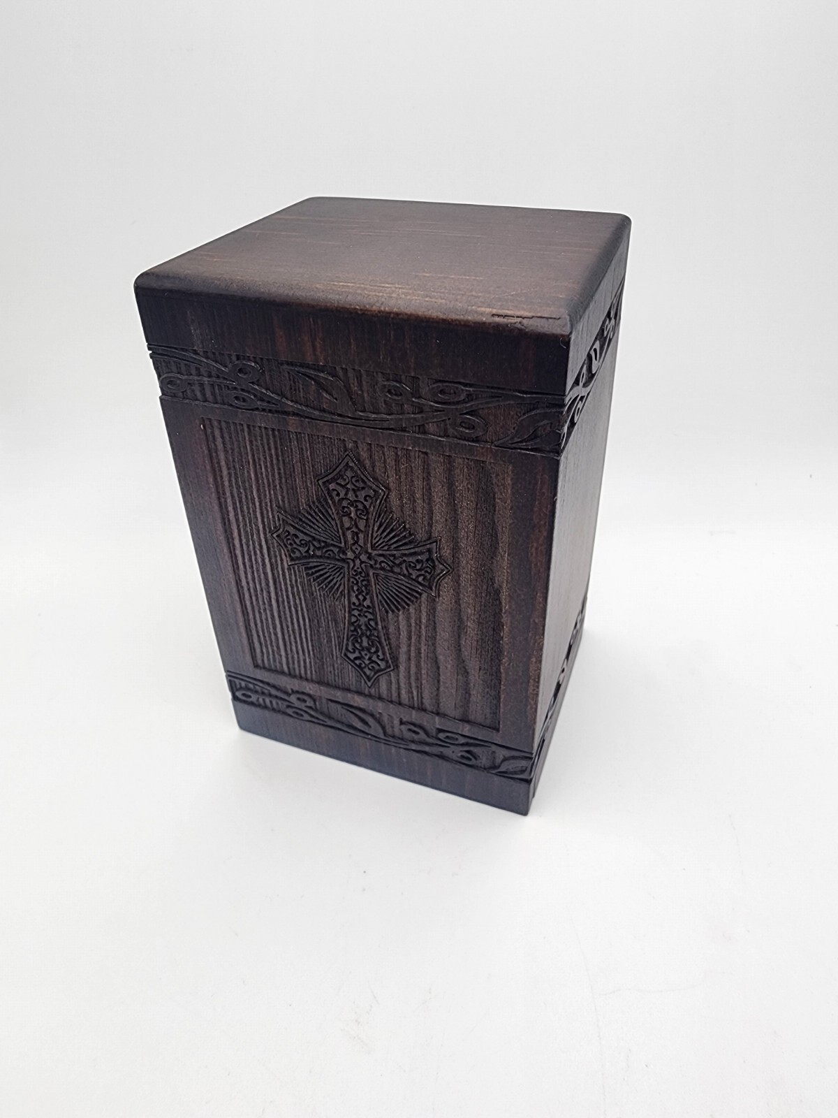 Handmade Wooden Urn for Human Ashes, Urns for Adults Male Female, 250lbs