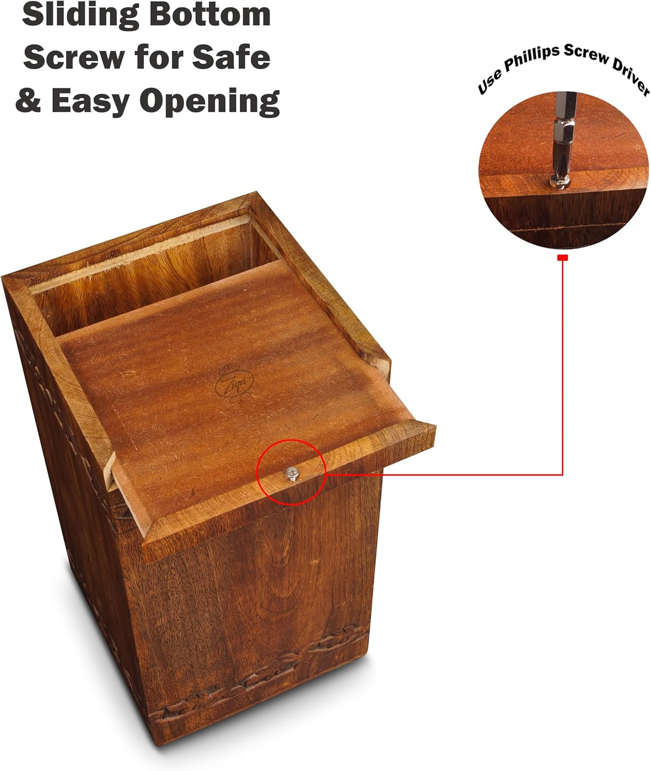 Handmade Wooden Keepsake Sharing Cremation Urns for Human Ashes Adult Female Mal