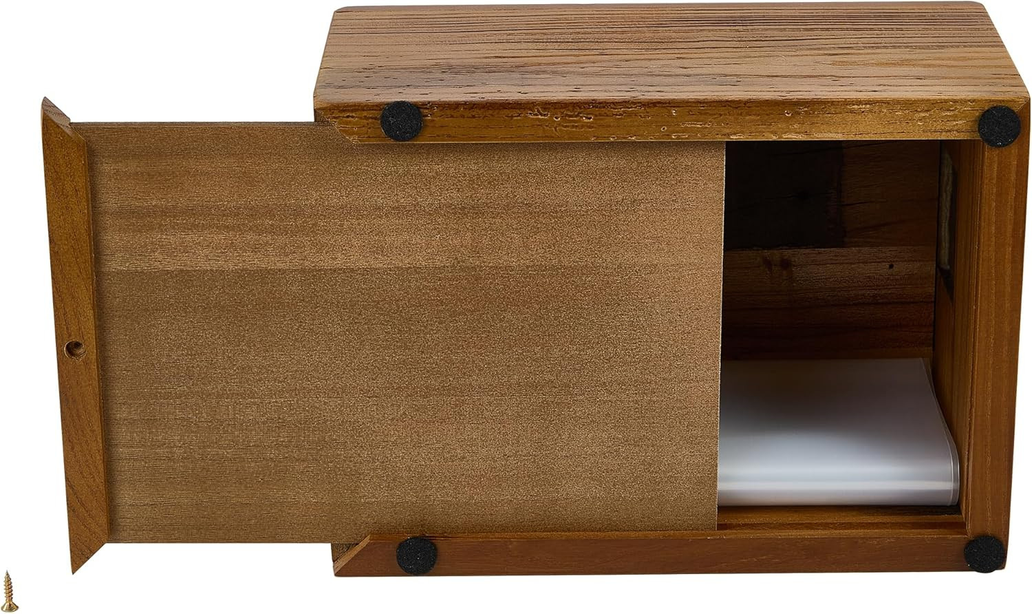 Rustic Solid Barn Wood Burial Cremation Urn Boxes for Human Ashes Adult