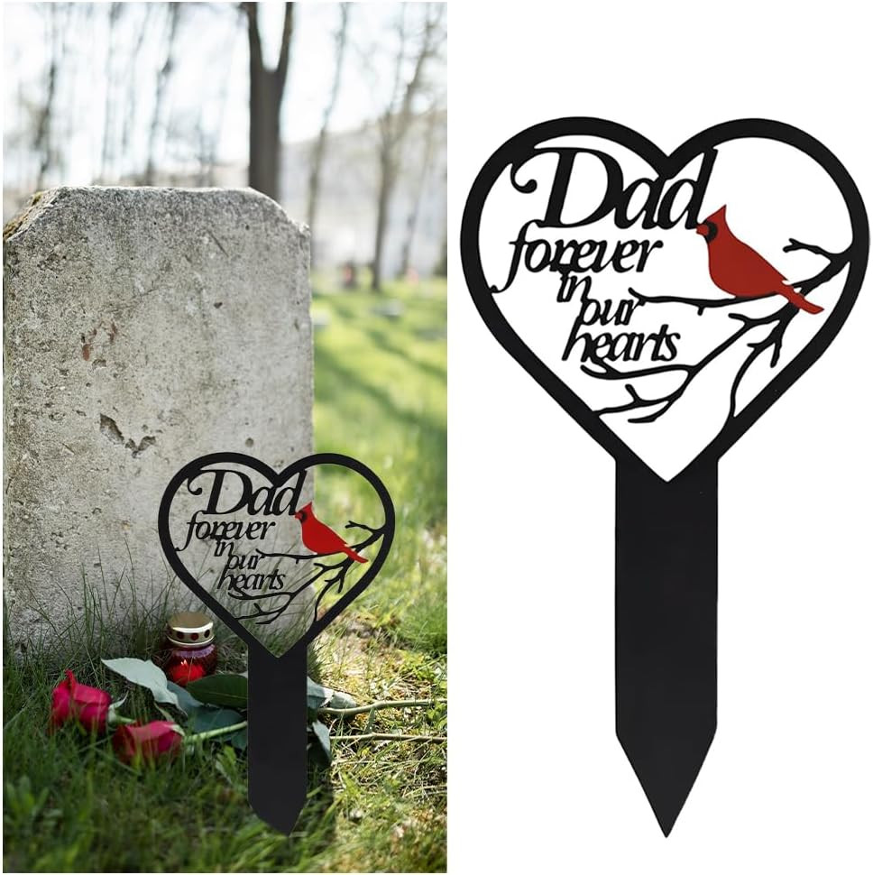 Grave Decorations for Cemetery, Cemetery Decorations for Grave Mom，Dad,Memorial