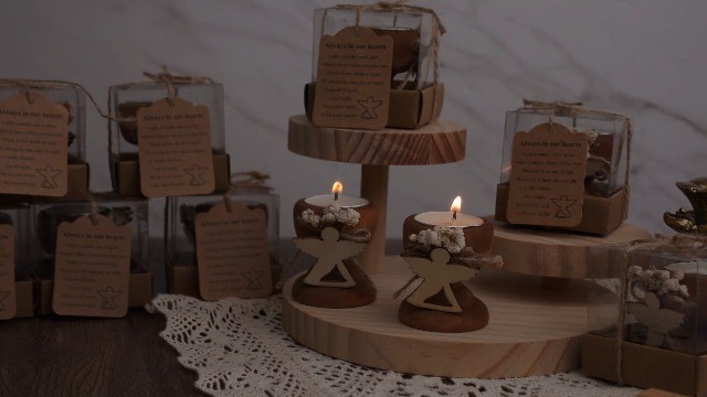 24 Set Memorial Candle Holders – Funeral Keepsakes, Sympathy Gifts, Grief Suppor