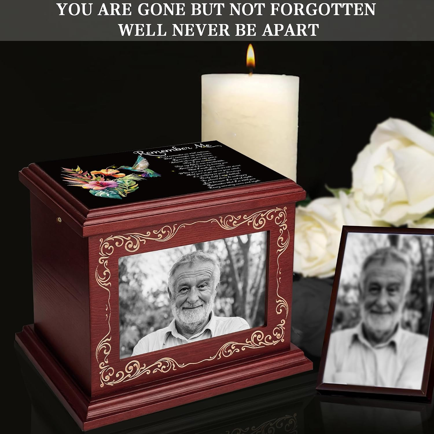Cremation Urns for Human Ashes Adult Male or Female, Funeral Memorial Urns for A