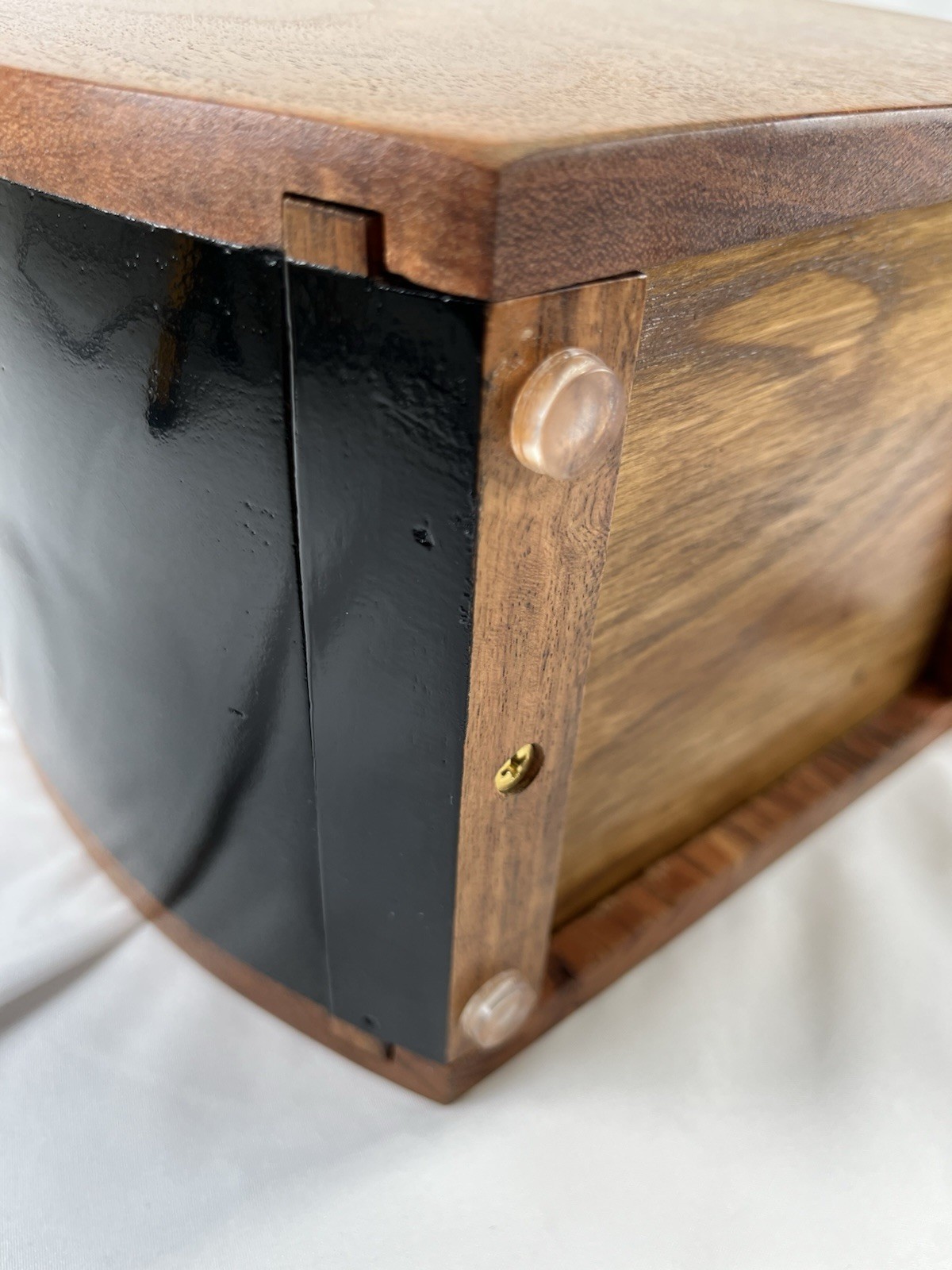 Wooden Urn for Ashes Adult up to 250 lbs, Extra Large, Acacia Wood