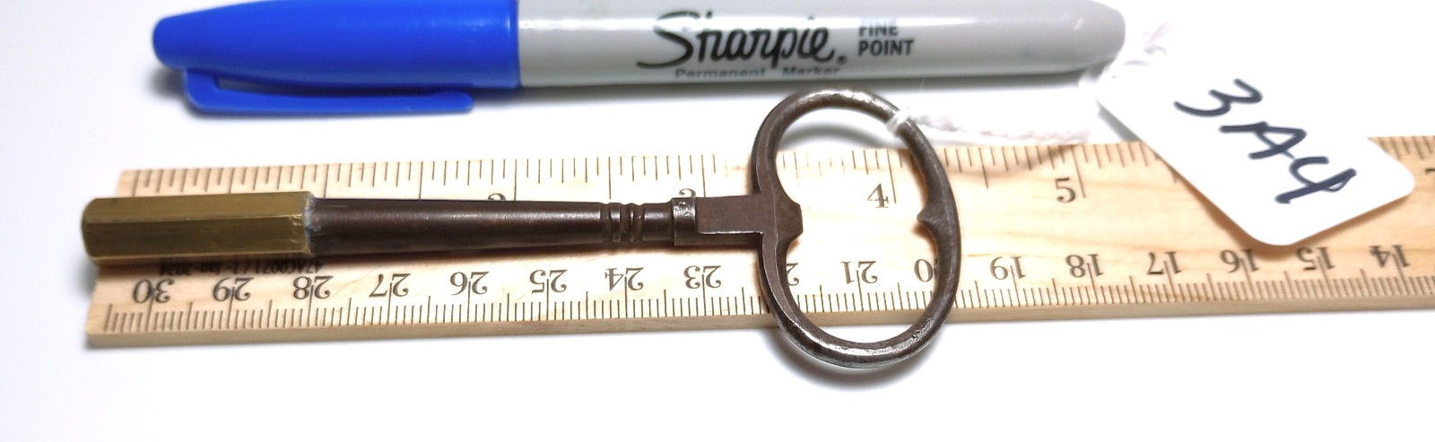 Cast Iron Winding Casket Key