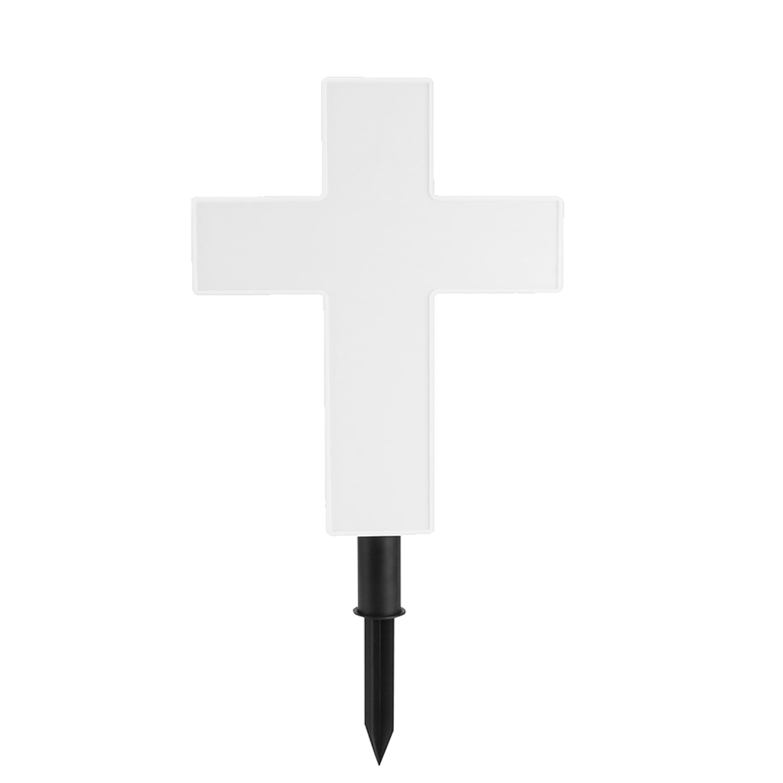 HAKUNA Solar Cross for Cemetery Grave,Solar Lighted Cross Garden Stake Outdoo…