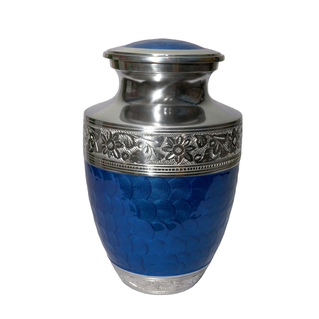 Large Cremation Urn for Human Ashes Handcrafted Funeral Memorial Urn