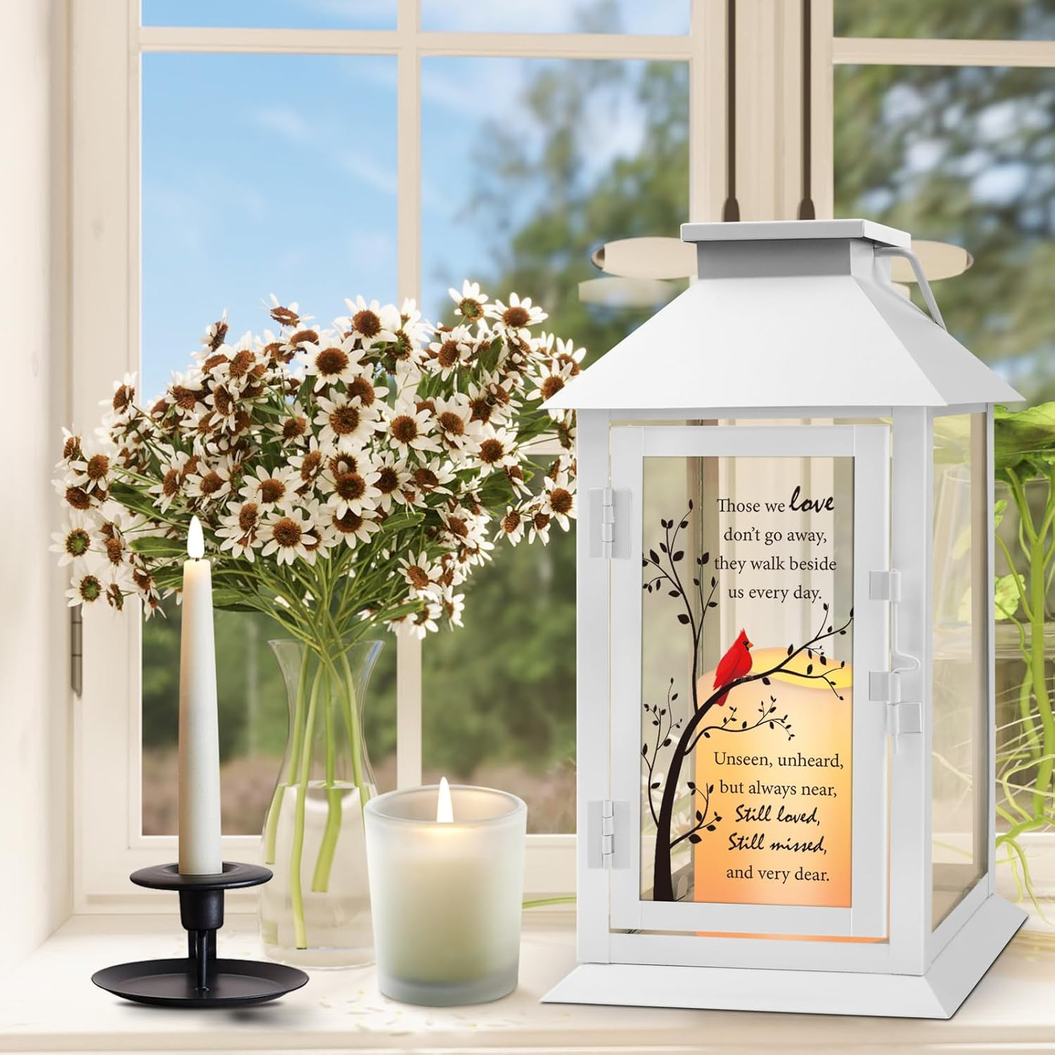 Memorial Lantern Bereavement Gifts in Memory of Loved One – Remembrance Sympathy