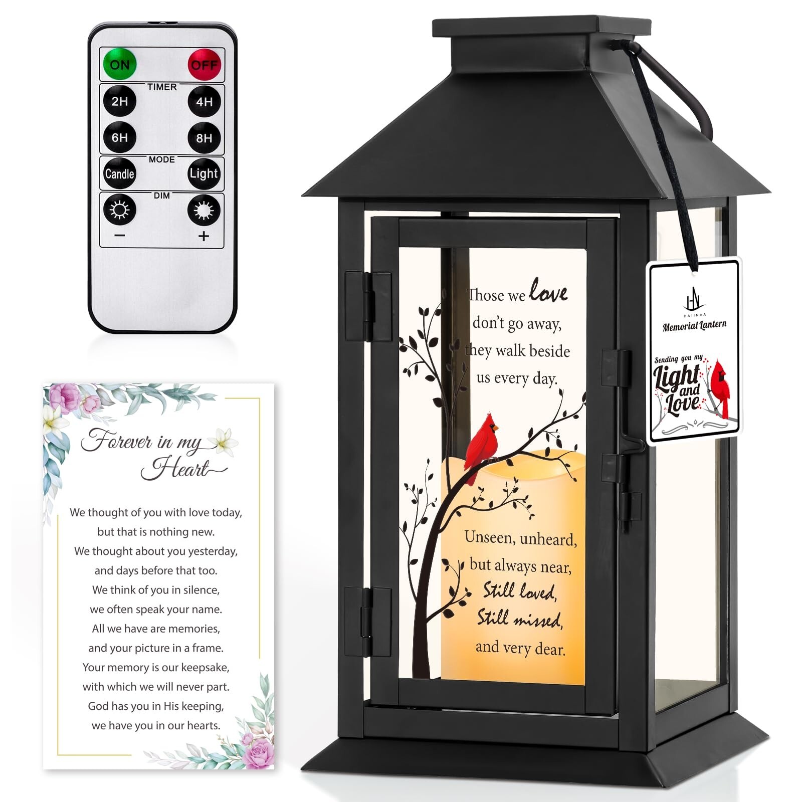 Memorial Lantern Bereavement Gifts in Memory of Loved One Memorial Gifts for …