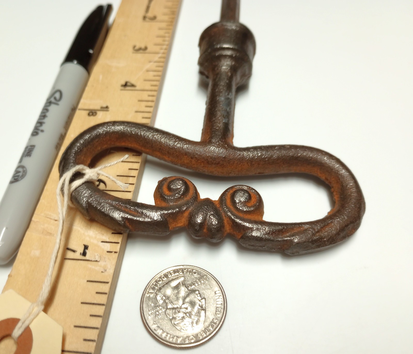 Cast Iron Casket Key / Coffin Key