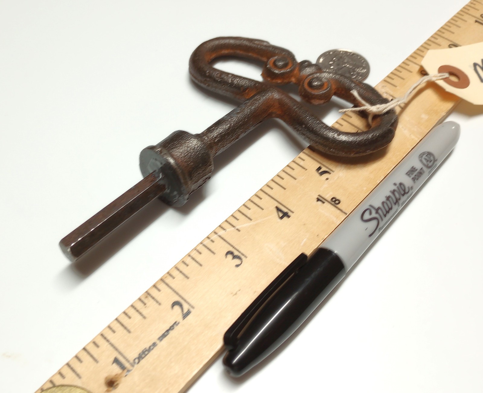 Cast Iron Casket Key / Coffin Key