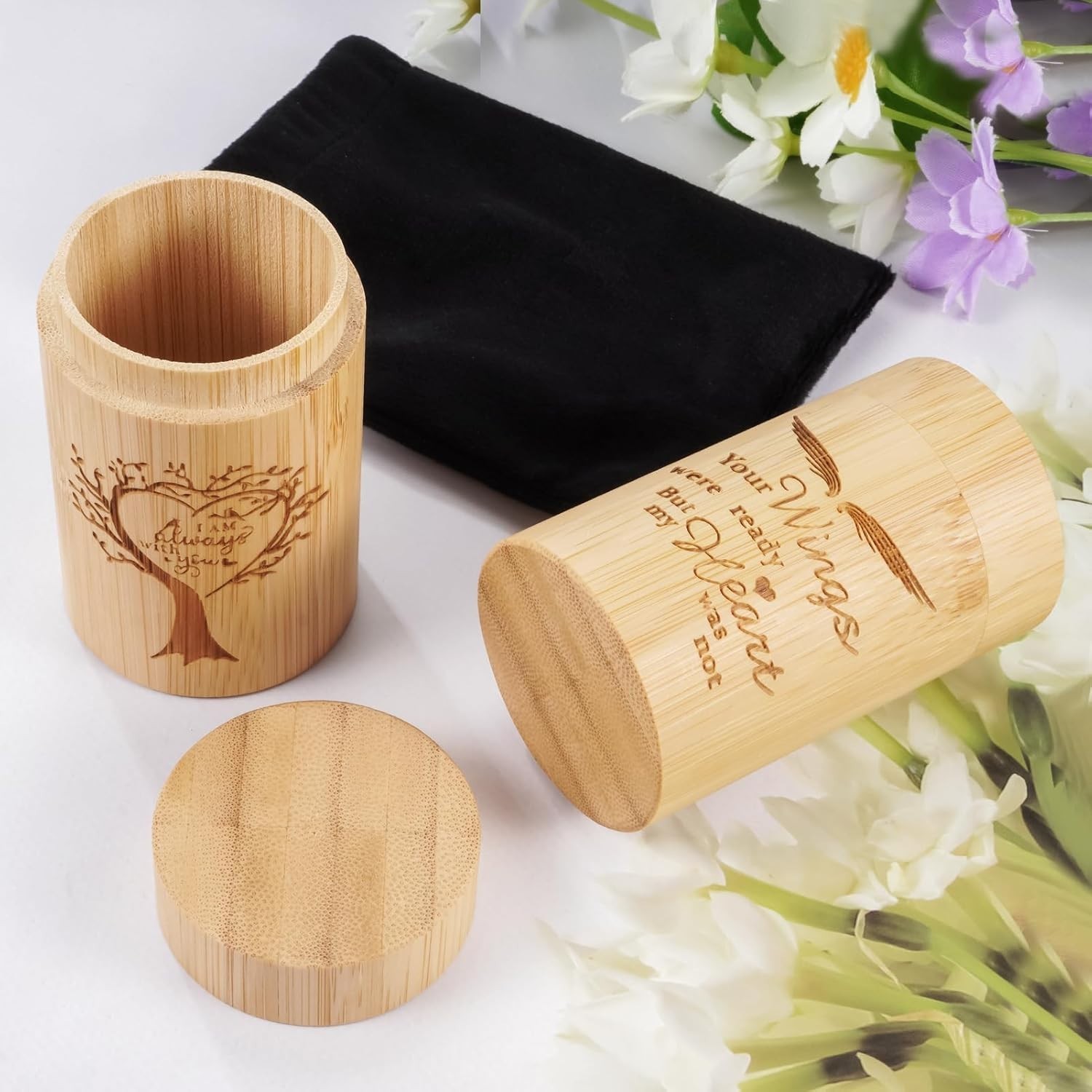 Small Urns for Human Ashes Keepsake Set of 2, Memorial Urns for Human Ashes, …