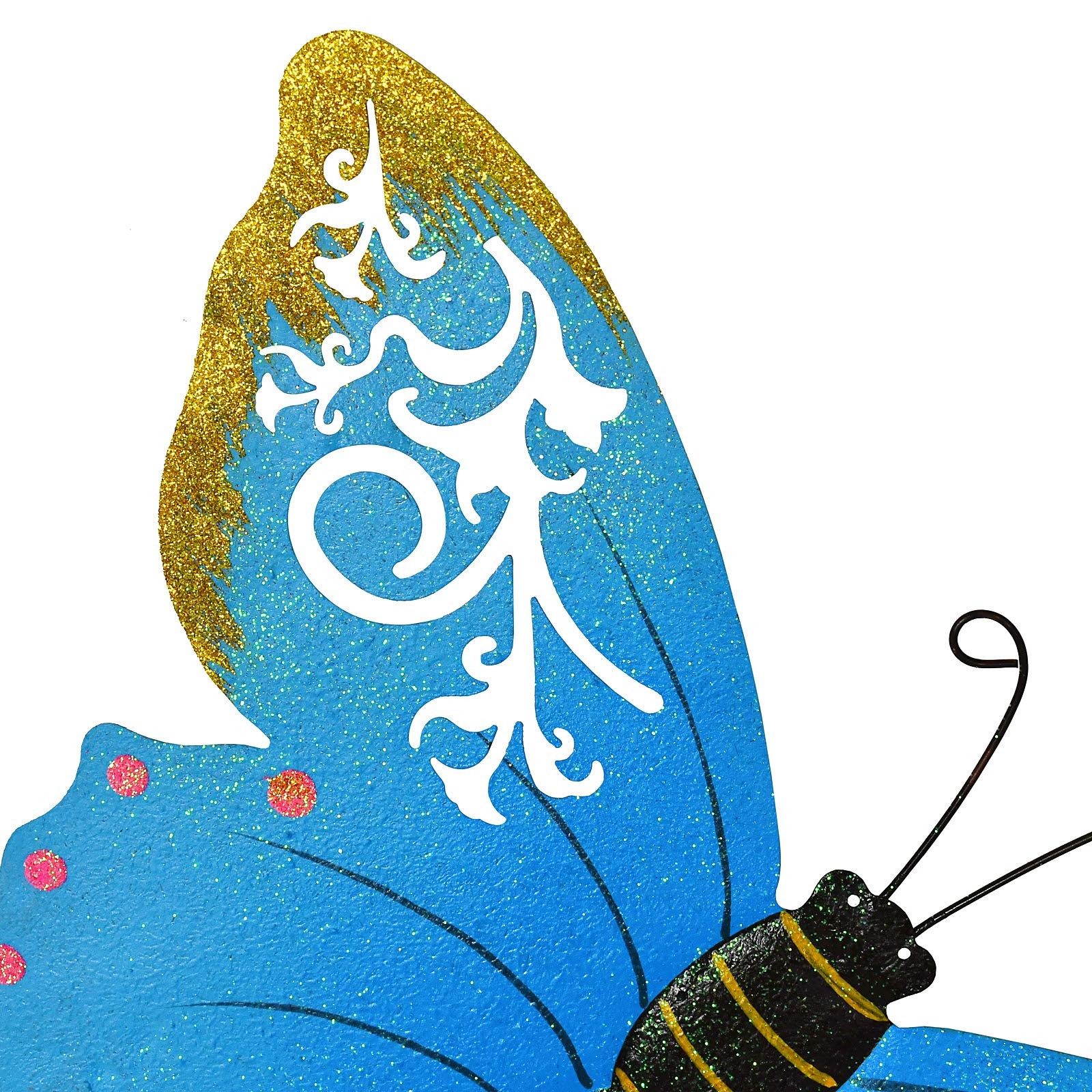 Metal Butterfly Garden Stakes Decor Spring Decorative Butterflies Yard Stake …