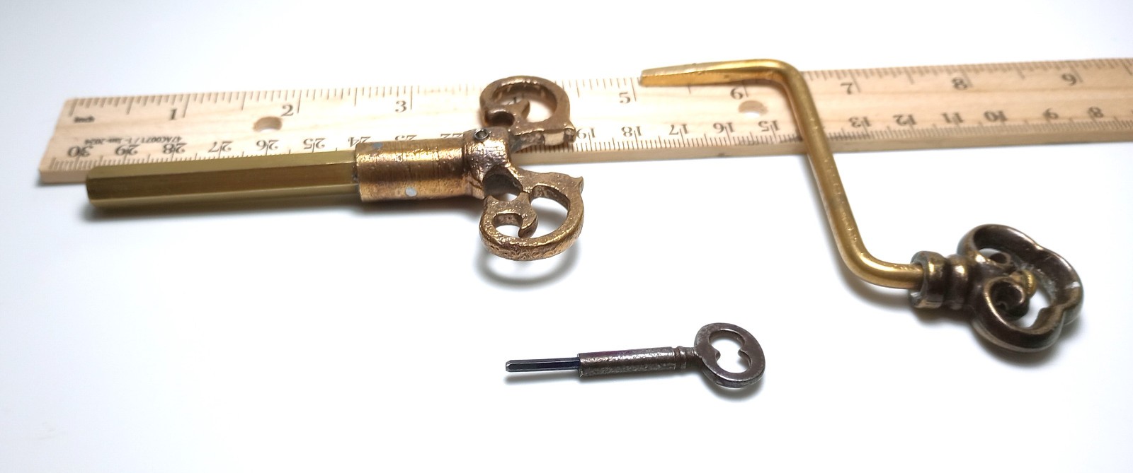 Brass Pocket / Crank Casket Key (Read description)