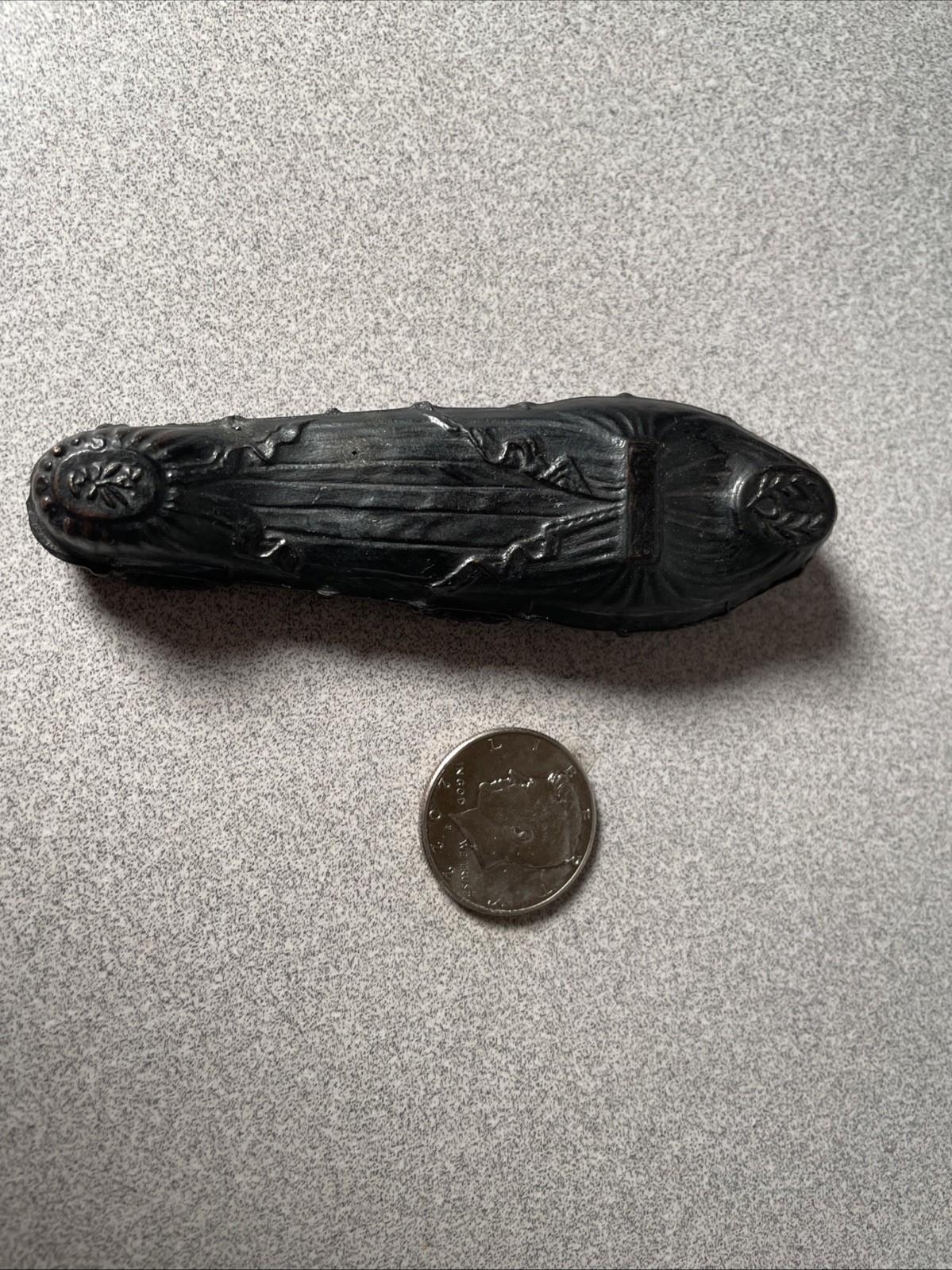Circa 1853 Crane & Breed Ever-Seal Casket Coffin Promo Paperweight Cincinnati Oh