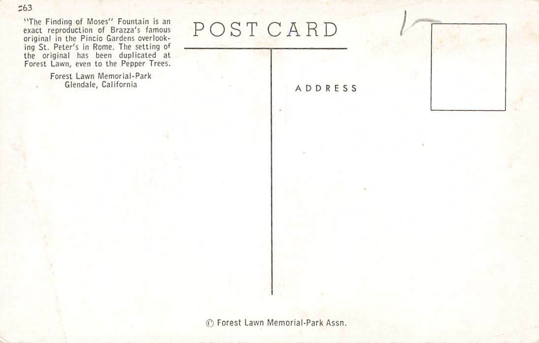 Forest Lawn Memorial Park Museum Church Statues Lot of 8 Glendale CA VTG P82