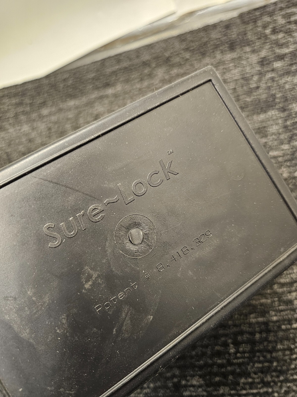 Sure-Lock Temporary Plastic Container 8-1/8″ x 6-1/4″ For Human Ashes