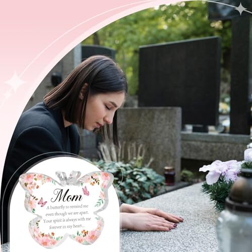 Sympathy for Loss of Thinking of Memorial Bereavement Gifts Butterfly Mom