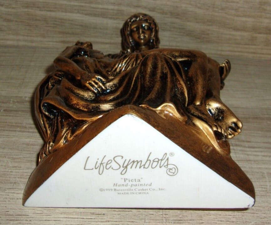 BATESVILLE CASKET COMPANY LIFE SYMBOLS PIETA CASKET CORNER 189540 FUNERAL
