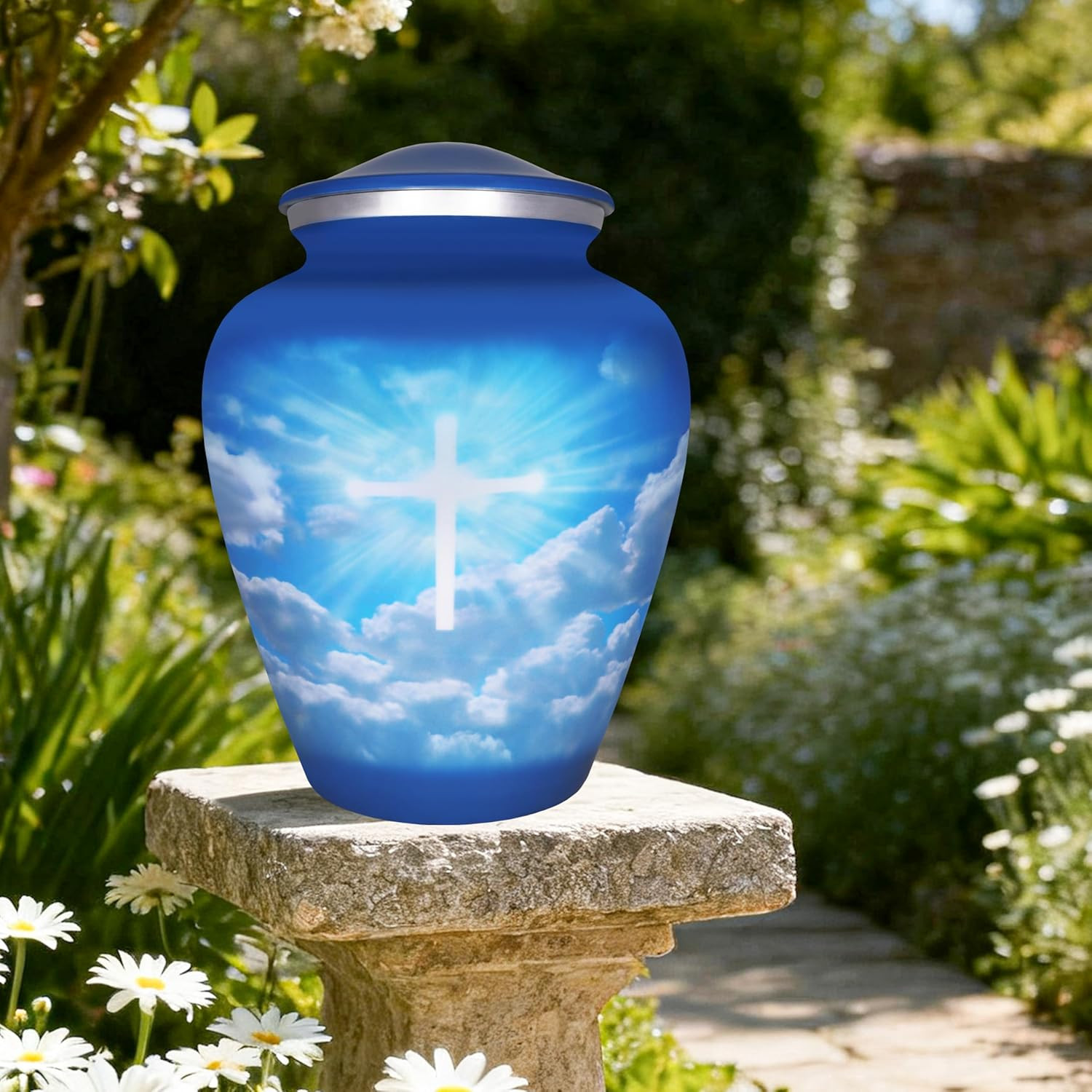 Cremation Urns for Human Ashes Adult Man or Women, Funeral Urn for Ashes Adult M