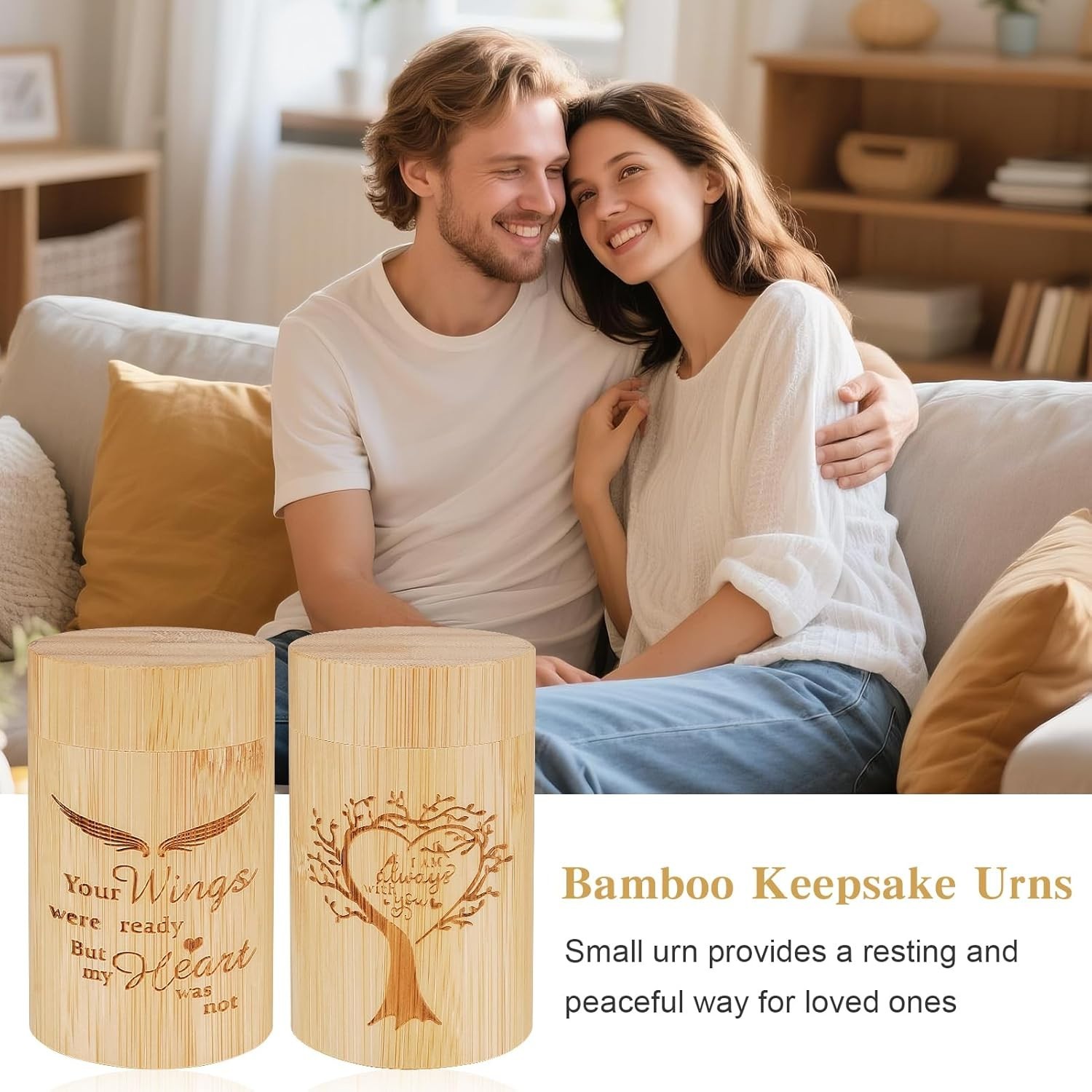 Small Urns for Human Ashes Keepsake Set of 2, Memorial Urns for Human Ashes, …