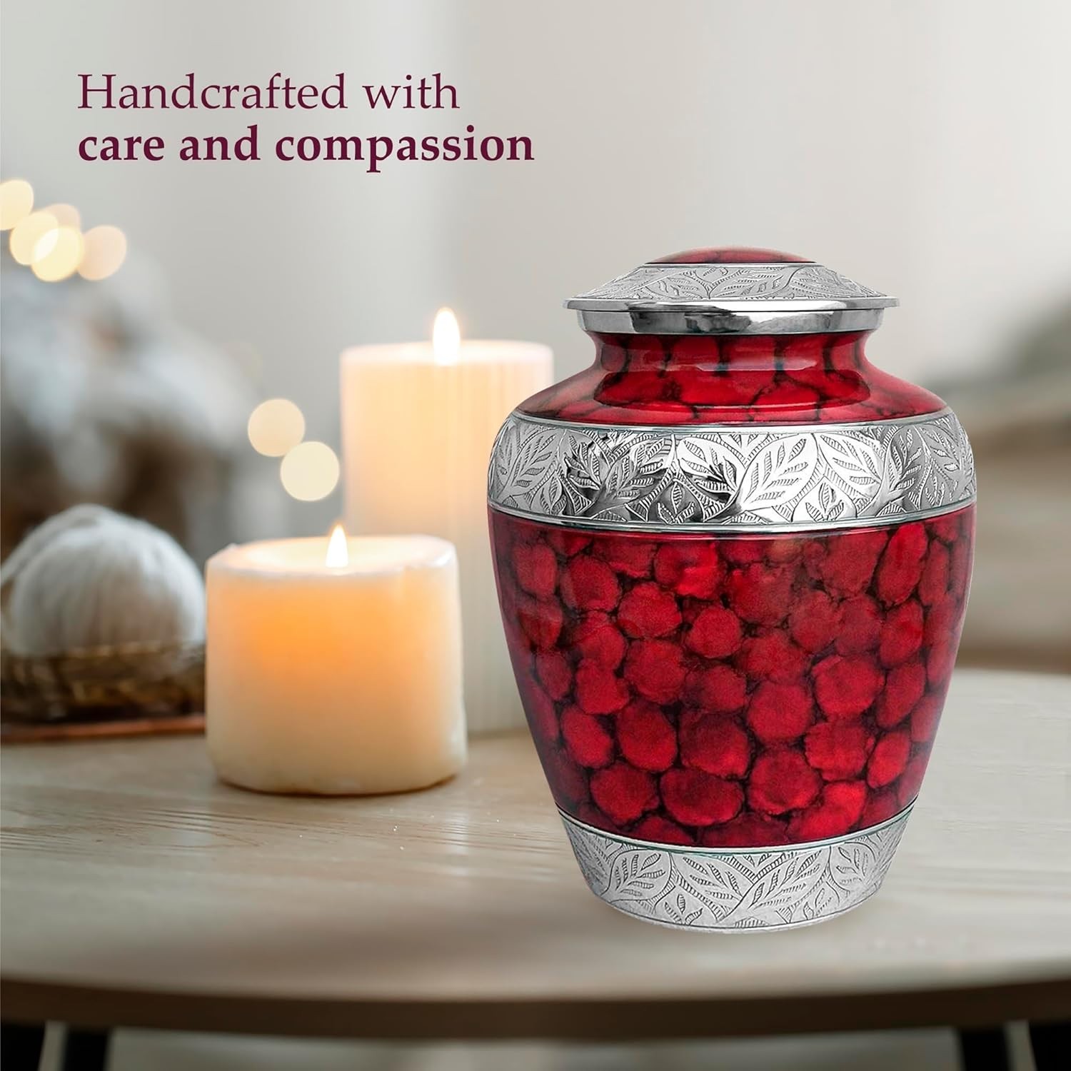 Extra Large Cremation Urn for Ashes, 300 lbs Capacity