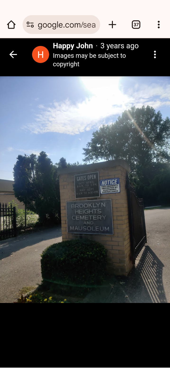 2 Cemetery Plots Cleveland Ohio