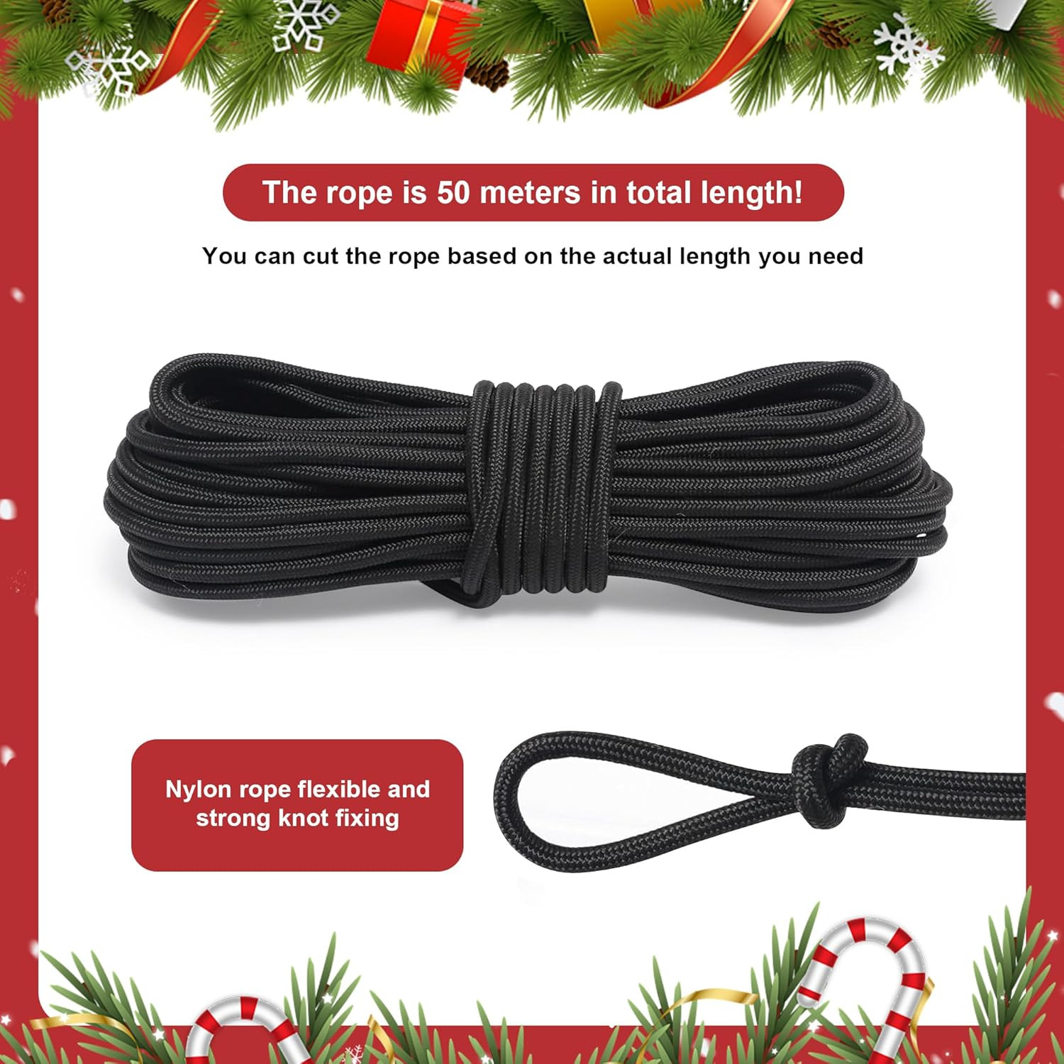 24 Pack Plastic Stakes w/ 50m Rope Inflatable Tie Down Tent Anchor Kit
