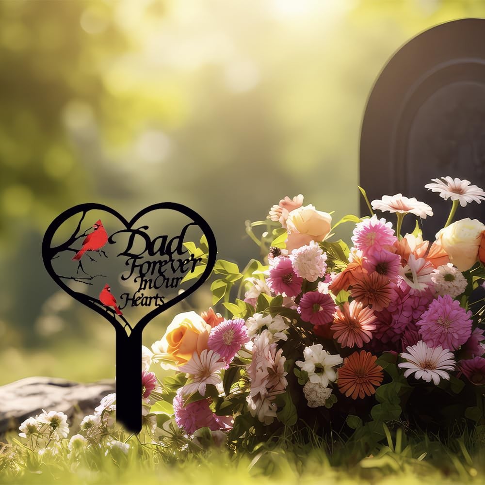 Grave Decorations for Cemetery, Cemetery Decorations For Grave Mom，Dad,Memori…