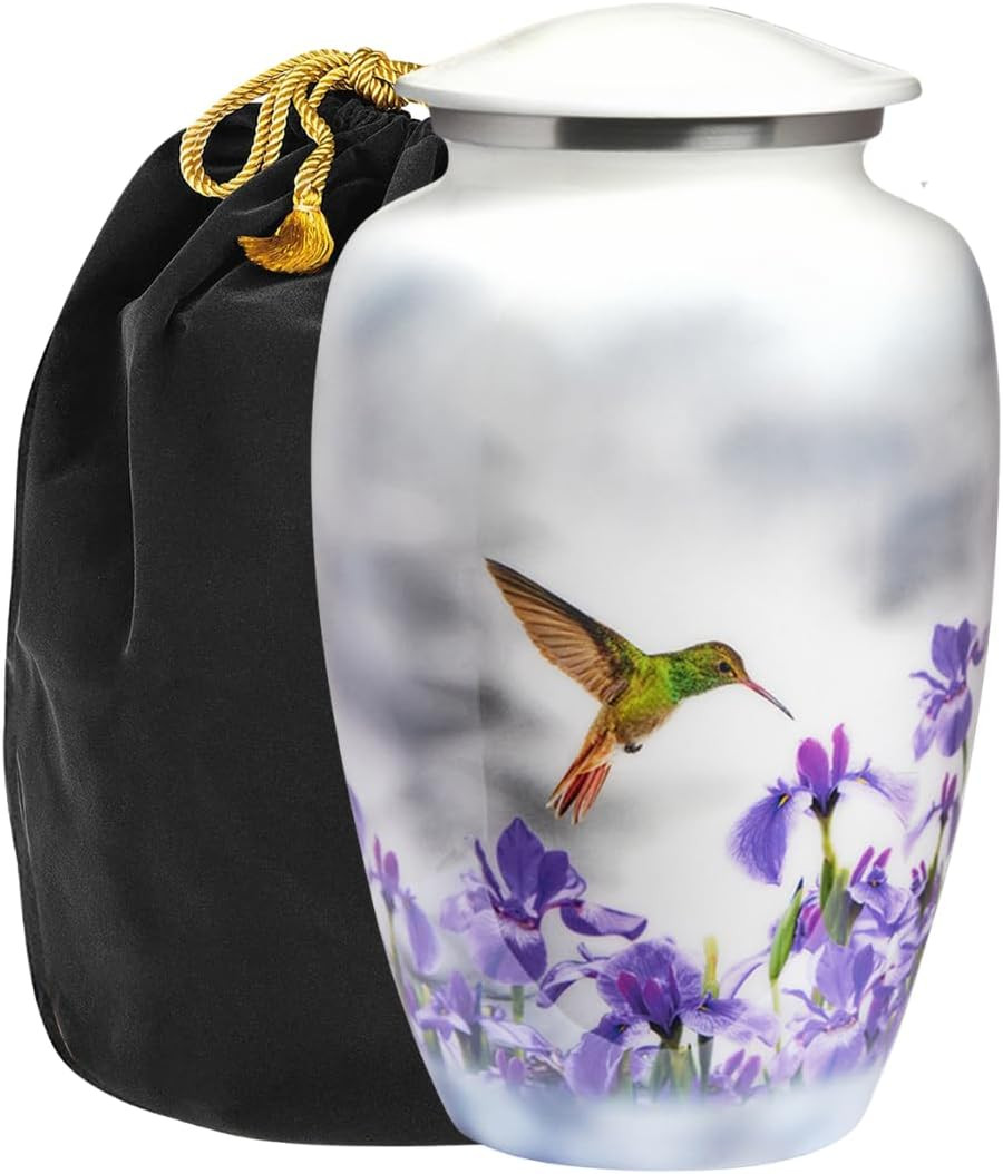 Cremation Urns for Human Ashes Adult Female, Decorative Burial Urn for Men & Wom
