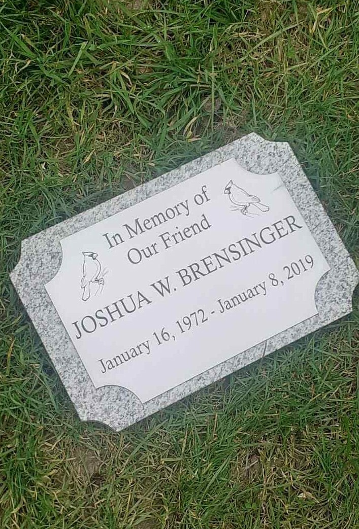Personalised Grave Marker Flat Grass Grave Stone Flat Cemetery Stone Headstone
