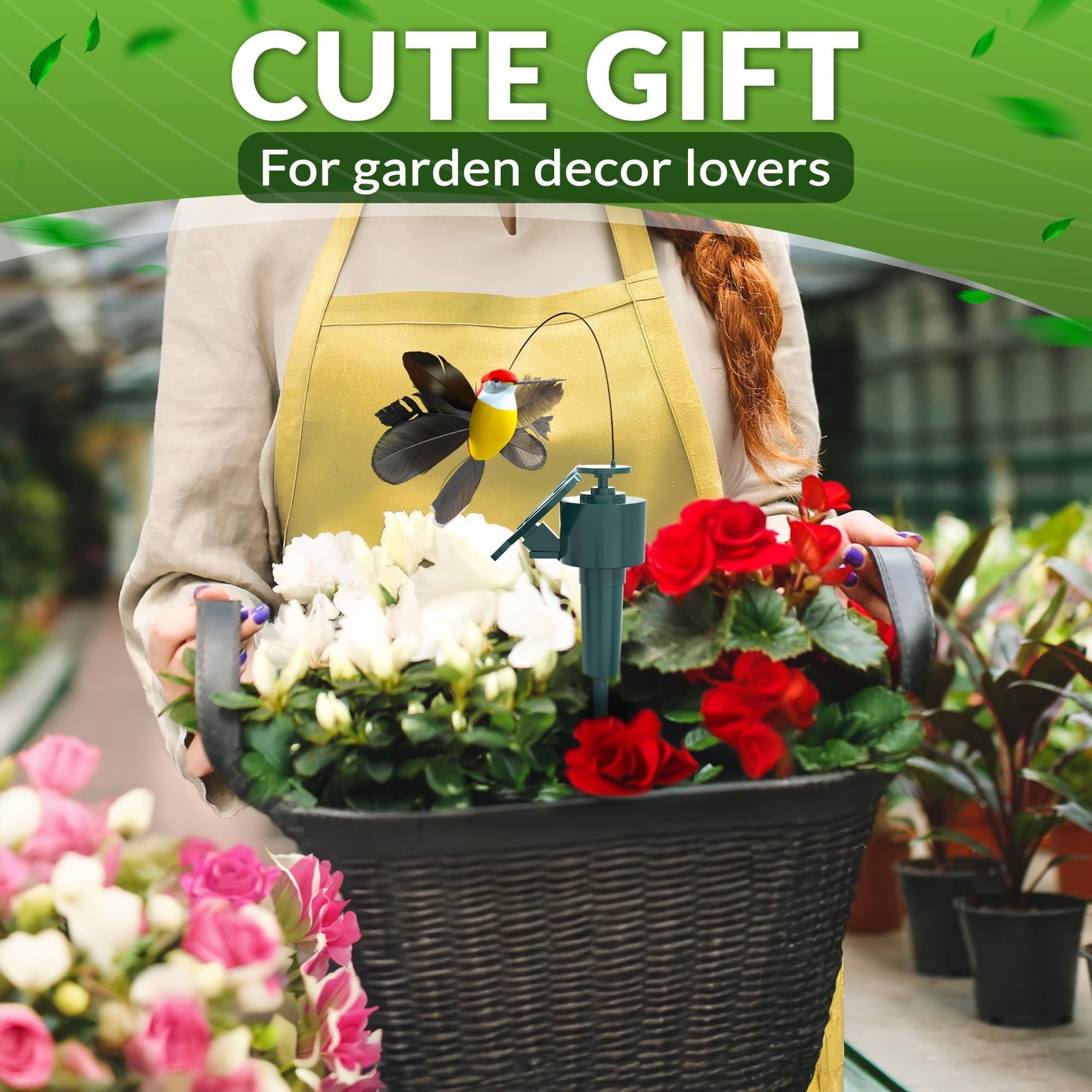 3 Pcs Solar Hummingbird Garden Stakes That Move Like Real Birds – Decorative …